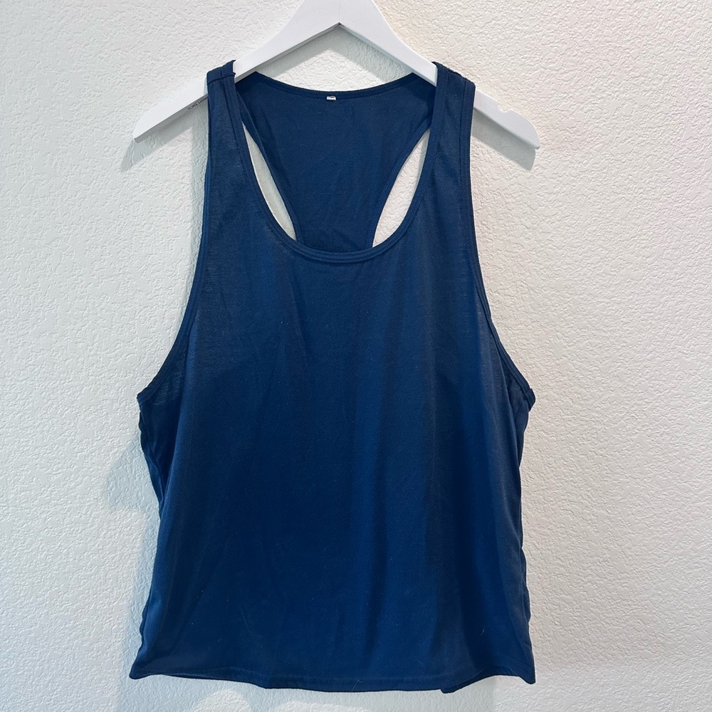 Men’s Navy Blue Tank Top